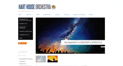 Desktop Screenshot of harthouseorchestra.ca